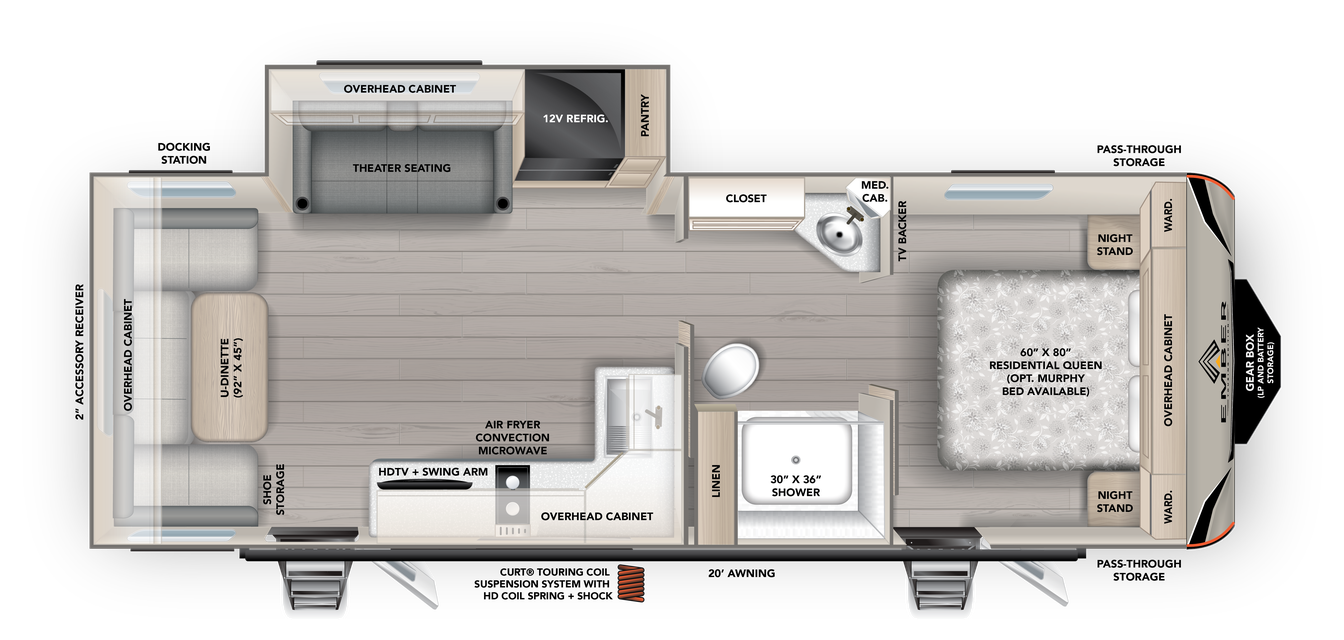 2500RDL Floorplan