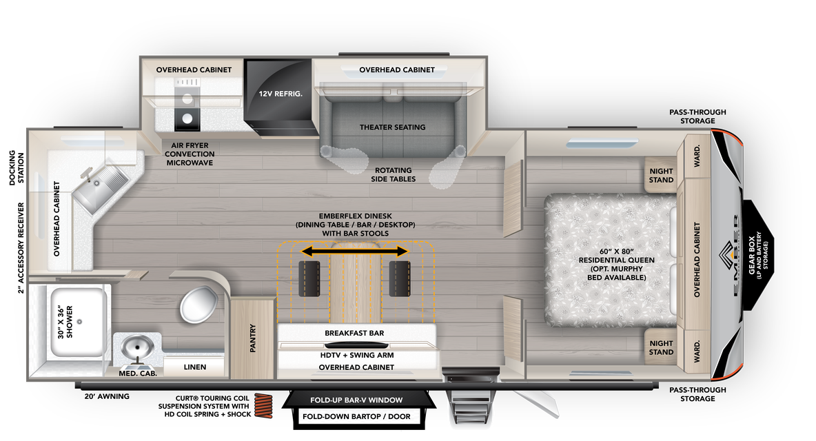 2300MLL Floorplan
